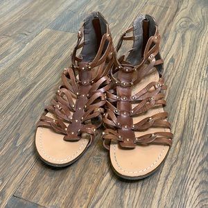 Ivanka Trump gladiator sandals. Size 9.